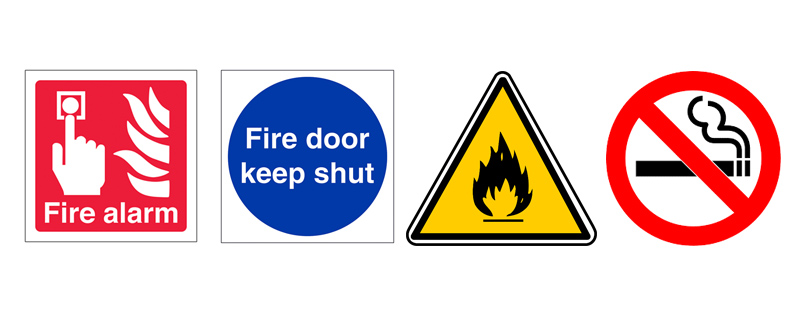 Fire Safety Signage From WP Extinguishers