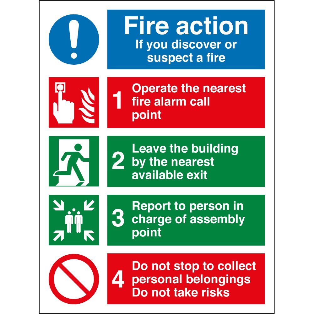 Fire Safety Signage From WP Extinguishers